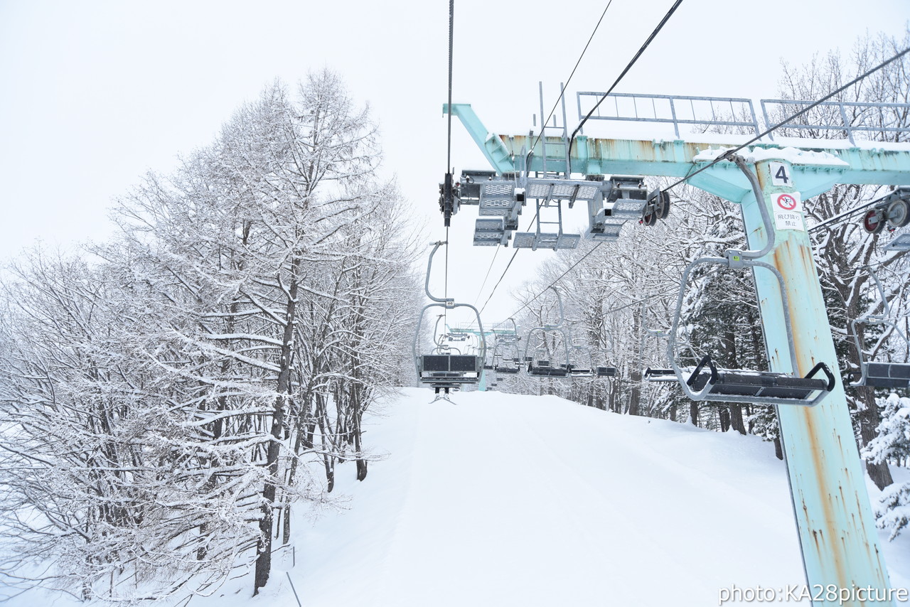 新嵐山スカイパーク・メムロスキー場　十勝エリアに待望の大雪＆パウダースノーがやって来た！歓喜のノートラックライディング(^^)v